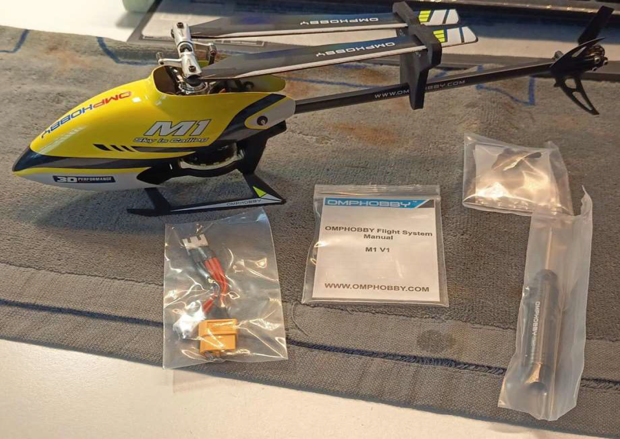OMPHOBBY M1 Hubschrauber